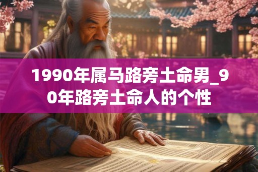 1990年属马路旁土命男_90年路旁土命人的个性
