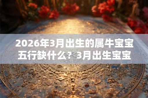 2026年3月出生的属牛宝宝五行缺什么？3月出生宝宝起名