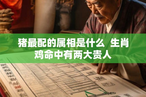 猪最配的属相是什么  生肖鸡命中有两大贵人