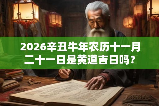 2026辛丑牛年农历十一月二十一日是黄道吉日吗？