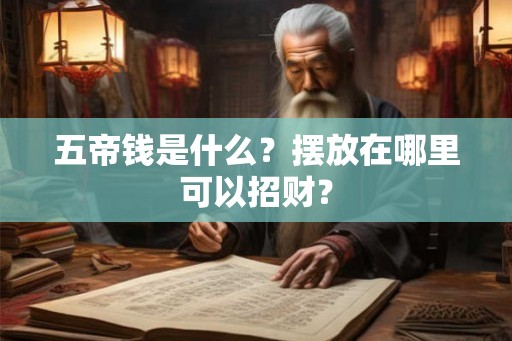 五帝钱是什么？摆放在哪里可以招财？