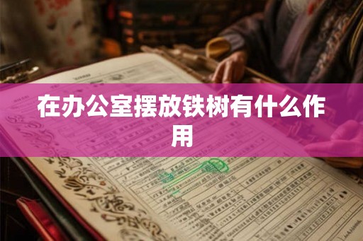 在办公室摆放铁树有什么作用