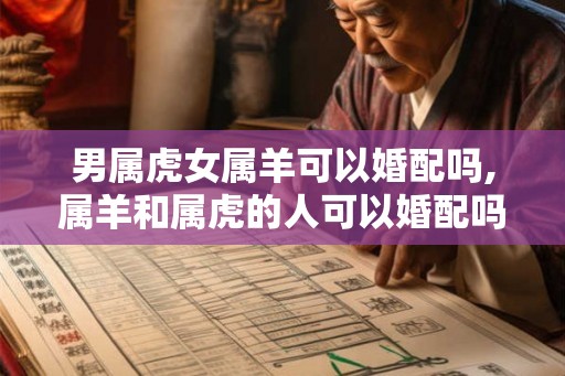 男属虎女属羊可以婚配吗,属羊和属虎的人可以婚配吗？