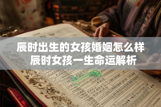 辰时出生的女孩婚姻怎么样 辰时女孩一生命运解析 辰时出生的女孩婚姻怎么样 辰时女孩一生命运解析