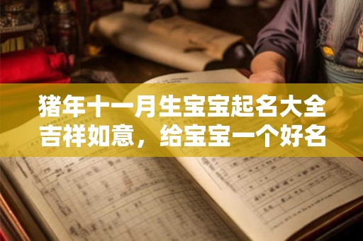 猪年十一月生宝宝起名大全吉祥如意，给宝宝一个好名字