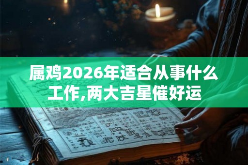 属鸡2026年适合从事什么工作,两大吉星催好运