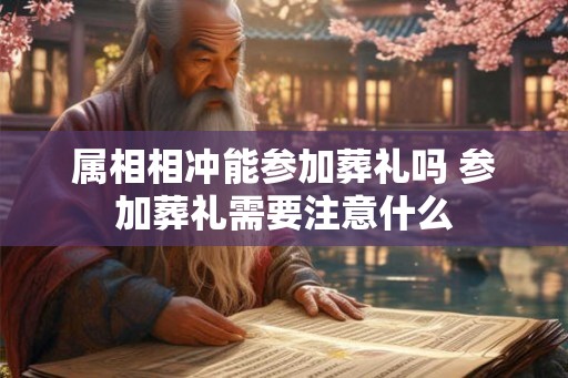 属相相冲能参加葬礼吗 参加葬礼需要注意什么 属相相冲能参加葬礼吗 参加葬礼需要注意什么