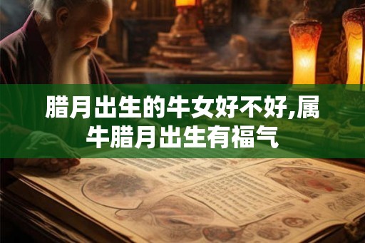 腊月出生的牛女好不好,属牛腊月出生有福气