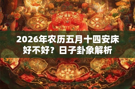 2026年农历五月十四安床好不好？日子卦象解析