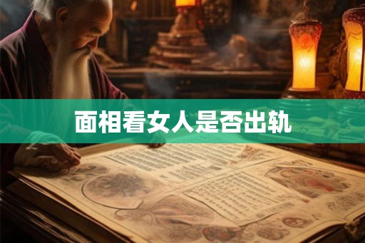 面相看女人是否出轨