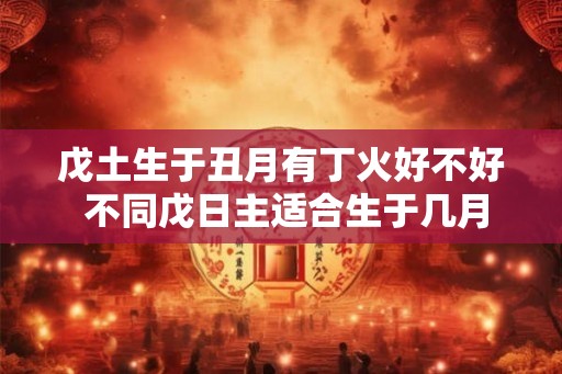 戊土生于丑月有丁火好不好 不同戊日主适合生于几月