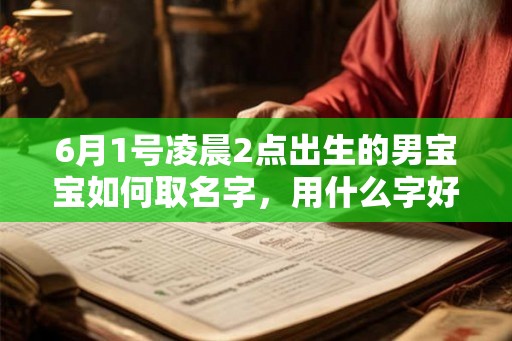 6月1号凌晨2点出生的男宝宝如何取名字,用什么字好 6月1号凌晨2点出生的男宝宝如何取名字,用什么字好