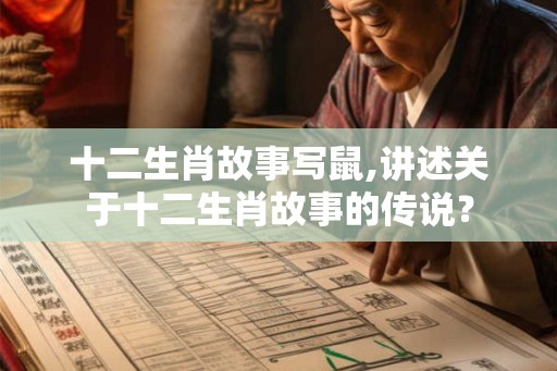 十二生肖故事写鼠,讲述关于十二生肖故事的传说？