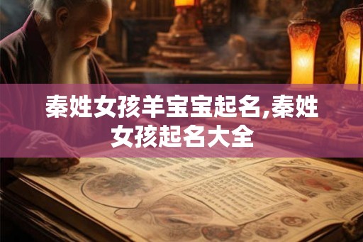 秦姓女孩羊宝宝起名,秦姓女孩起名大全