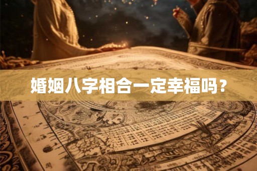 婚姻八字相合一定幸福吗？