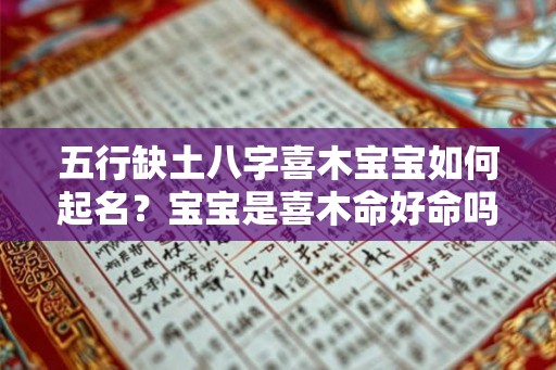 五行缺土八字喜木宝宝如何起名？宝宝是喜木命好命吗？