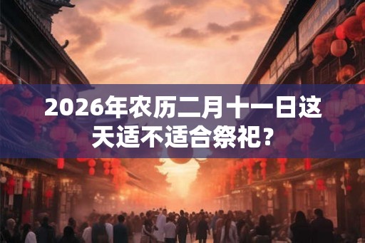 2026年农历二月十一日这天适不适合祭祀? 2026年农历二月十一日这天适不适合祭祀?