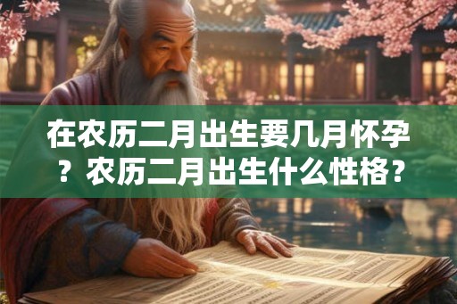 在农历二月出生要几月怀孕?农历二月出生什么性格? 在农历二月出生要几月怀孕?农历二月出生什么性格?