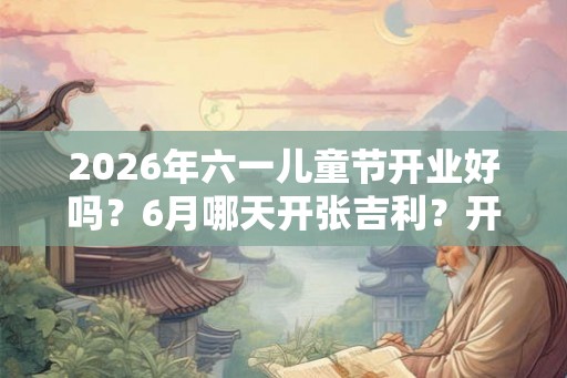 2026年六一儿童节开业好吗？6月哪天开张吉利？开业吉日怎么选？
