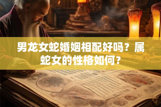 男龙女蛇婚姻相配好吗？属蛇女的性格如何？