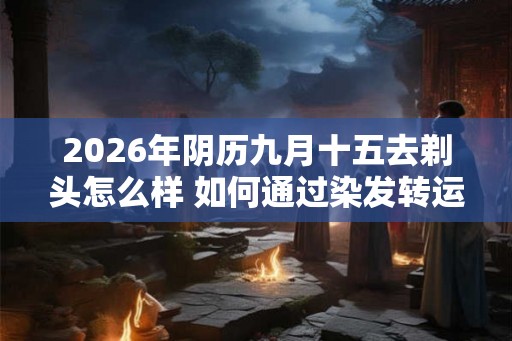 2026年阴历九月十五去剃头怎么样 如何通过染发转运