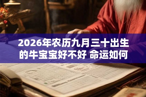 2026年农历九月三十出生的牛宝宝好不好 命运如何