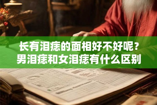 长有泪痣的面相好不好呢？男泪痣和女泪痣有什么区别？
