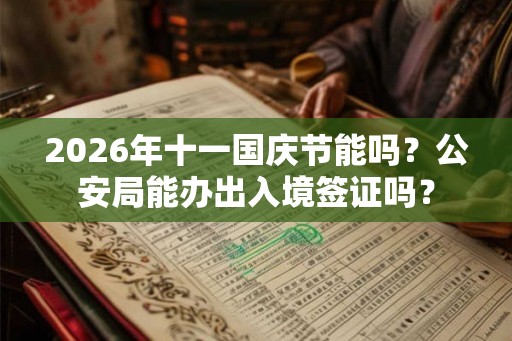 2026年十一国庆节能吗？公安局能办出入境签证吗？