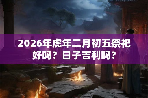 2026年虎年二月初五祭祀好吗？日子吉利吗？