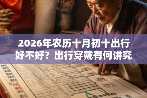 2026年农历十月初十出行好不好?出行穿戴有何讲究? 2026年农历十月初十出行好不好?出行穿戴有何讲究?