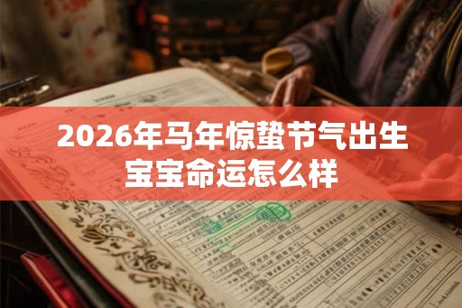 2026年马年惊蛰节气出生宝宝命运怎么样