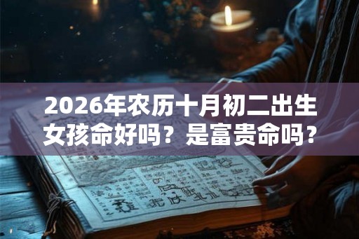 2026年农历十月初二出生女孩命好吗？是富贵命吗？