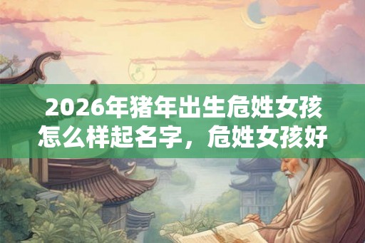 2026年猪年出生危姓女孩怎么样起名字,危姓女孩好名推荐 2026年猪年出生危姓女孩怎么样起名字,危姓女孩好名推荐