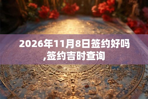 2026年11月8日签约好吗,签约吉时查询