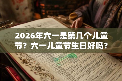2026年六一是第几个儿童节?六一儿童节生日好吗? 2026年六一是第几个儿童节?六一儿童节生日好吗?