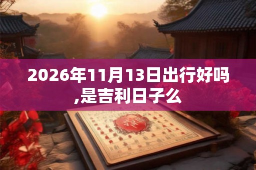 2026年11月13日出行好吗,是吉利日子么