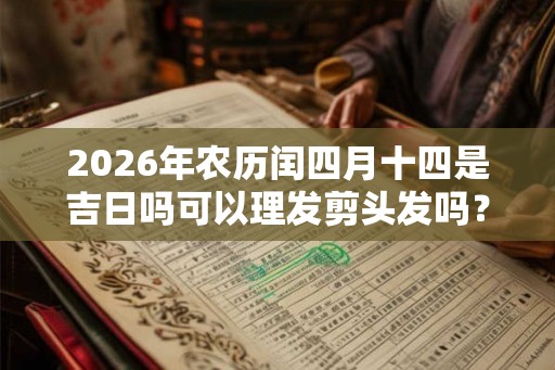 2026年农历闰四月十四是吉日吗可以理发剪头发吗? 2026年农历闰四月十四是吉日吗可以理发剪头发吗?