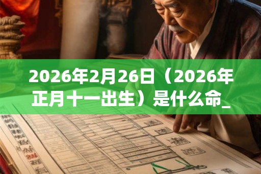 2026年2月26日（2026年正月十一出生）是什么命_命运如何
