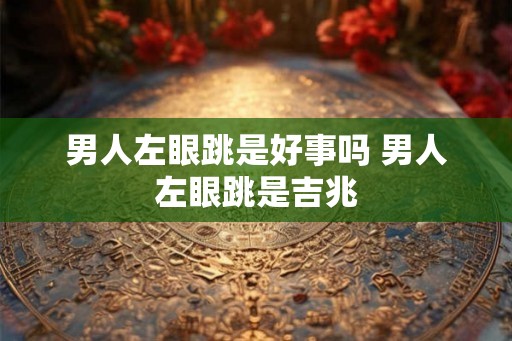 男人左眼跳是好事吗 男人左眼跳是吉兆 男人左眼跳是好事吗 男人左眼跳是吉兆