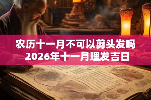 农历十一月不可以剪头发吗 2026年十一月理发吉日