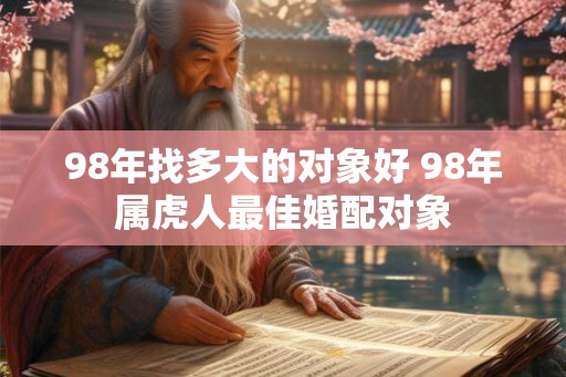 98年找多大的对象好 98年属虎人最佳婚配对象 98年找多大的对象好 98年属虎人最佳婚配对象