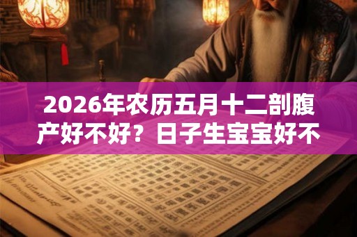 2026年农历五月十二剖腹产好不好?日子生宝宝好不好? 2026年农历五月十二剖腹产好不好?日子生宝宝好不好?