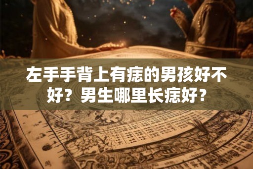 左手手背上有痣的男孩好不好？男生哪里长痣好？