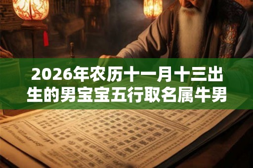 2026年农历十一月十三出生的男宝宝五行取名属牛男孩名字 2026年农历十一月十三出生的男宝宝五行取名属牛男孩名字