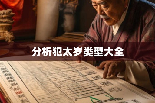 分析犯太岁类型大全 分析犯太岁类型大全