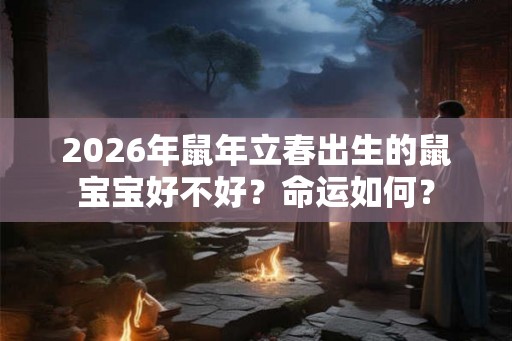 2026年鼠年立春出生的鼠宝宝好不好？命运如何？