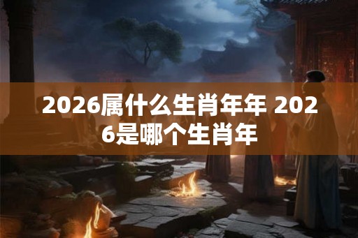 2026属什么生肖年年 2026是哪个生肖年 2026属什么生肖年年 2026是哪个生肖年
