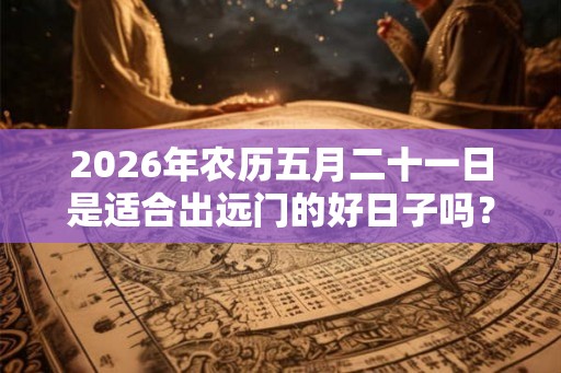 2026年农历五月二十一日是适合出远门的好日子吗？