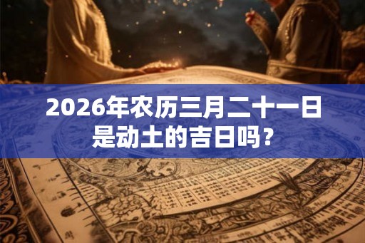 2026年农历三月二十一日是动土的吉日吗？