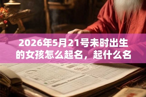 2026年5月21号未时出生的女孩怎么起名，起什么名字合适